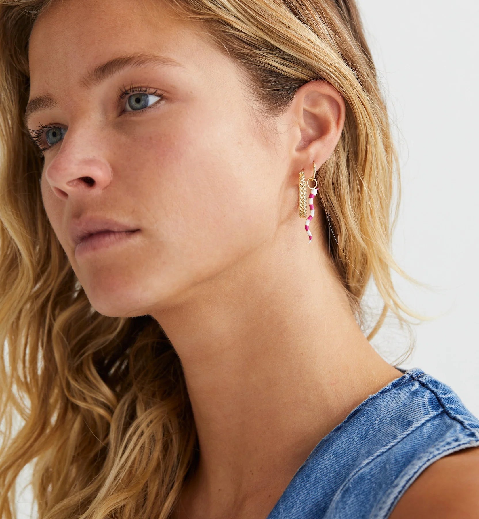 Single Serpent Ring Earring - Babs The Label