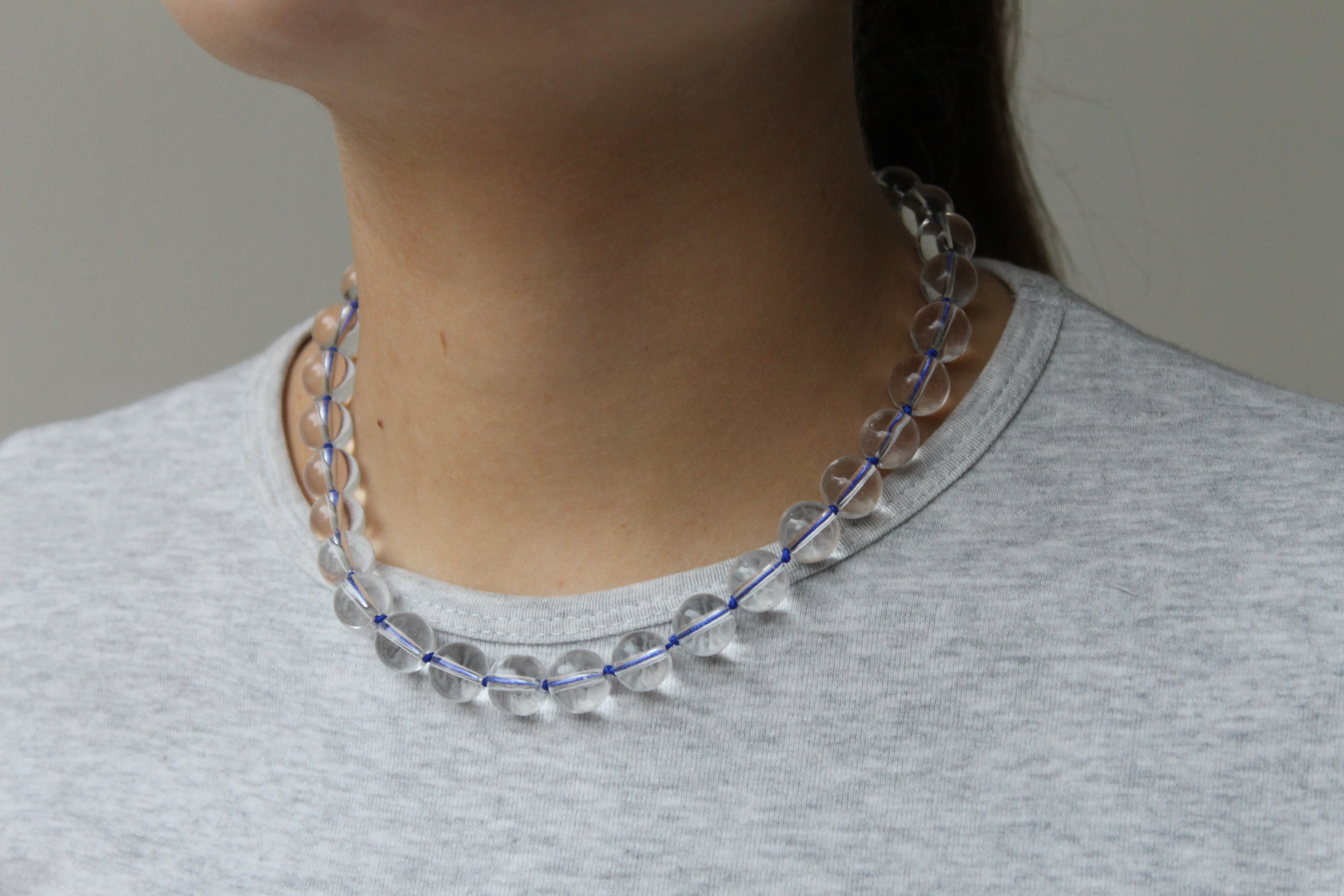 Bubblegum Necklace Blue - Babs The Label