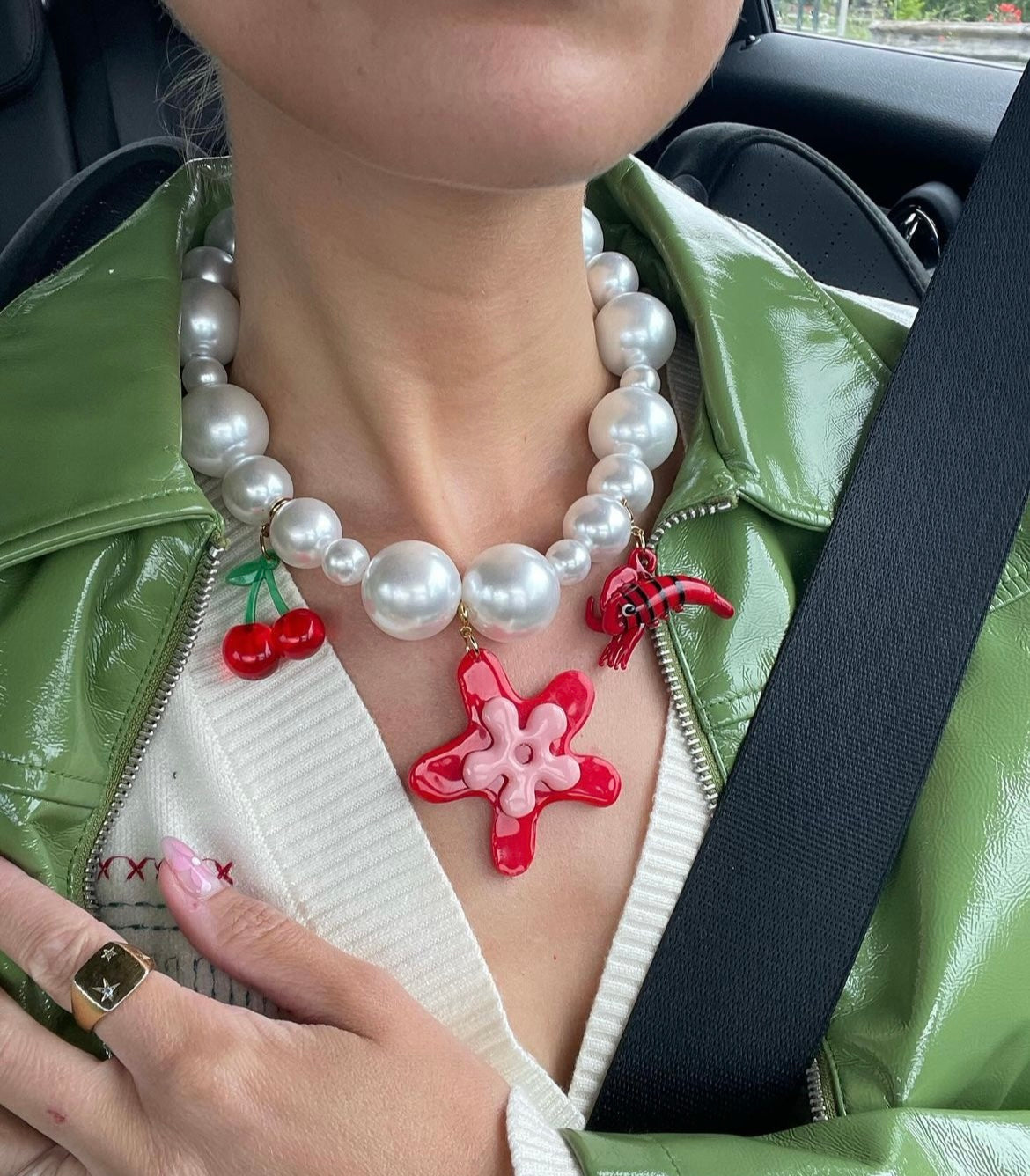 Big Pearl Necklace - Babs The Label