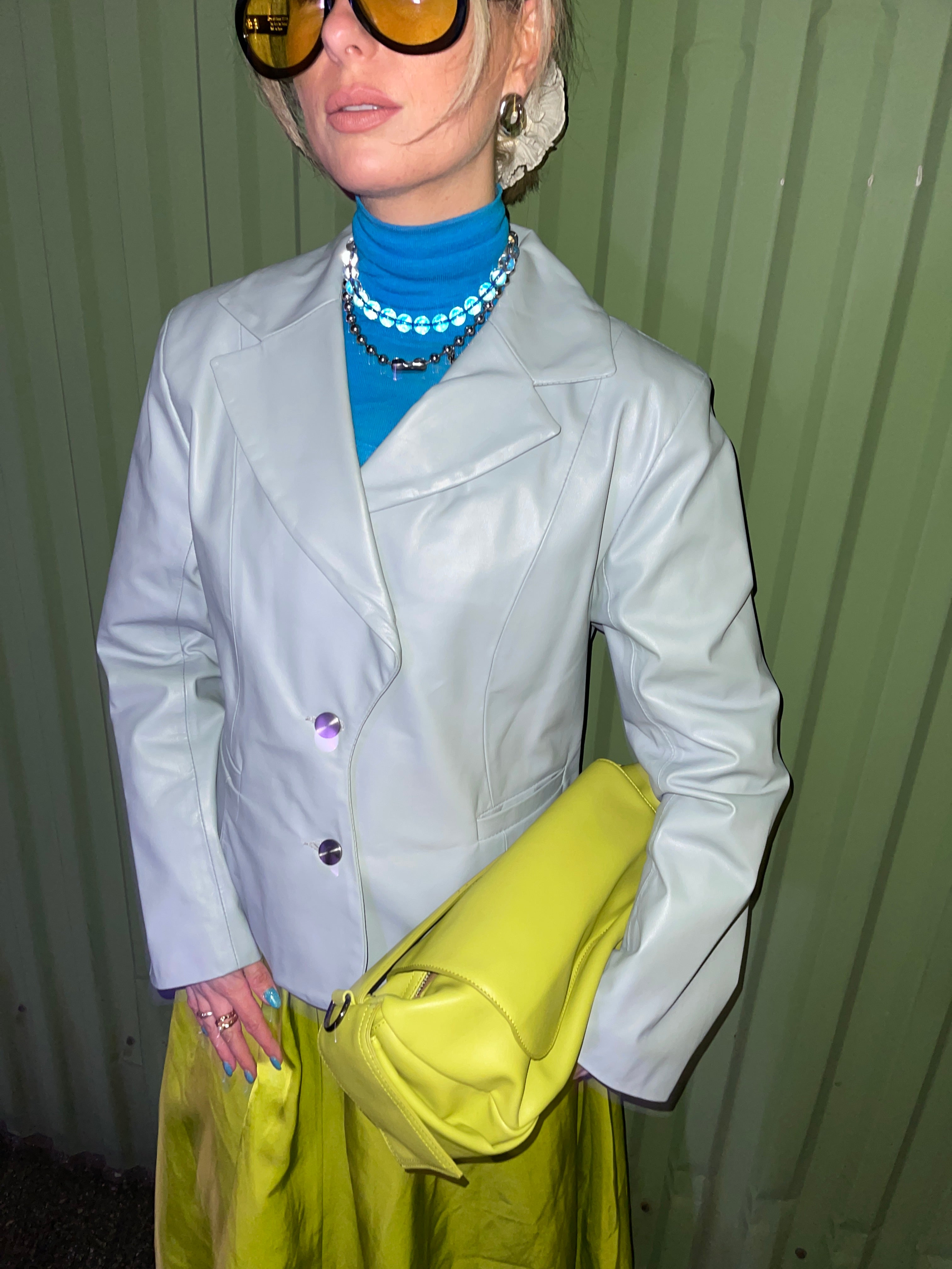 Bubblegum Necklace Blue - Babs The Label