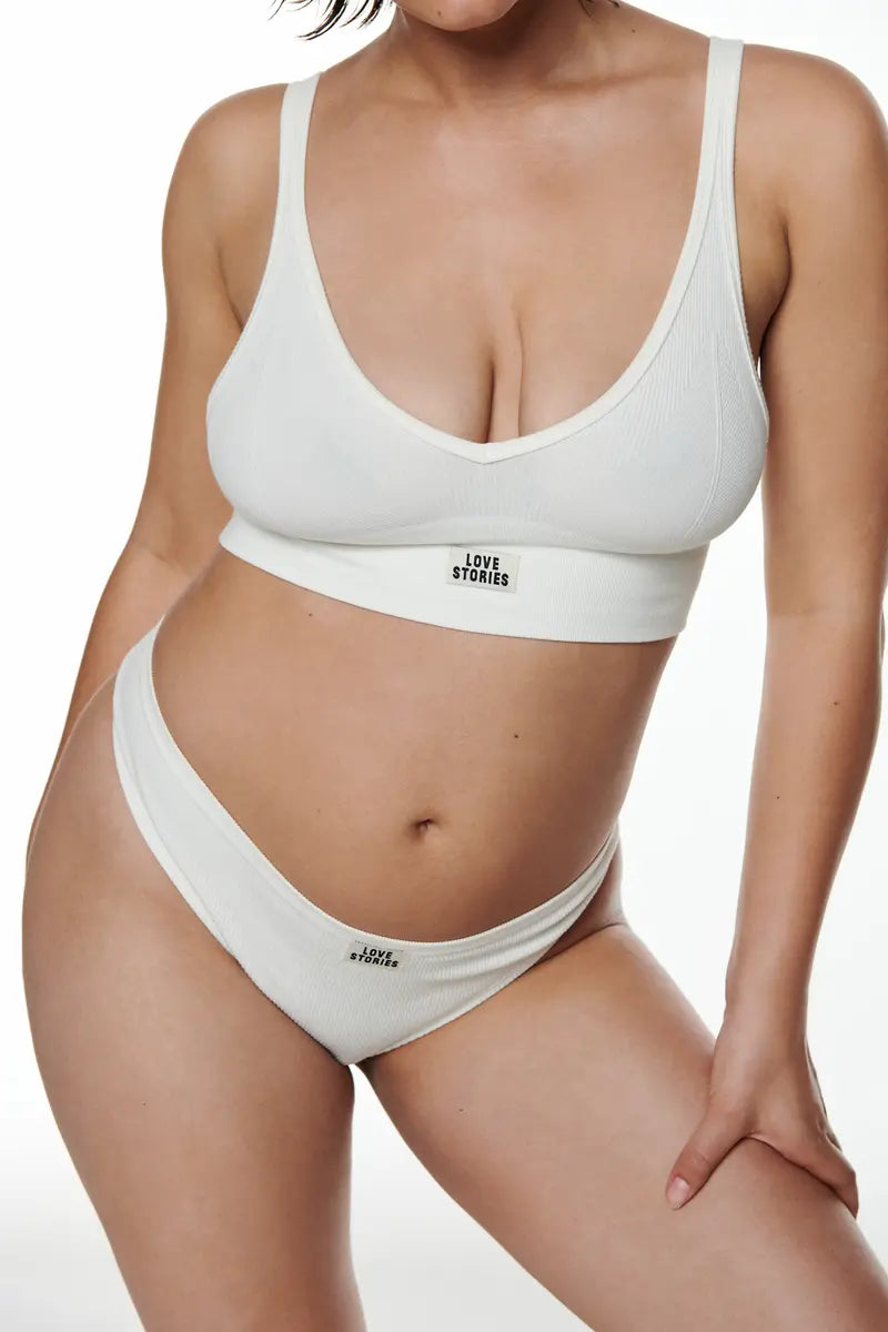 Lima Comfy String Off white - Babs The Label