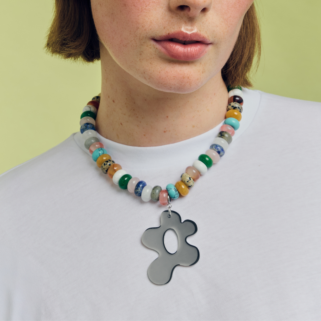 Wild Bloom Pendant Silver - Babs The Label