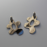 Wild Bloom Earrings Silver - Babs The Label