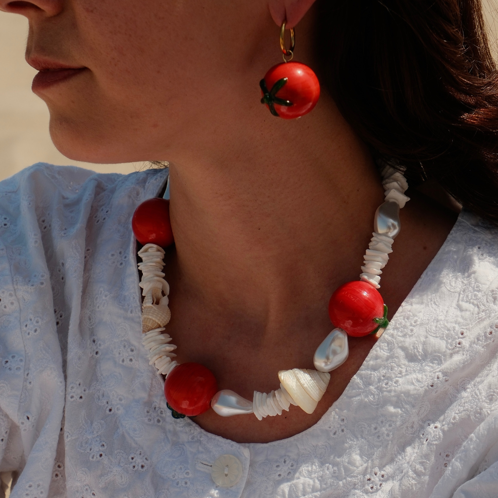Pomodoro Pearl Necklace - Babs The Label