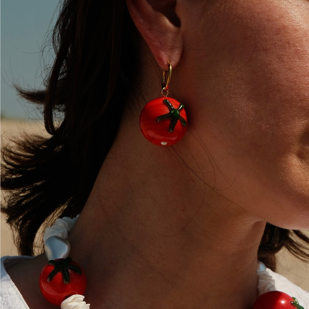 Pomodoro Pop Earrings - Babs The Label