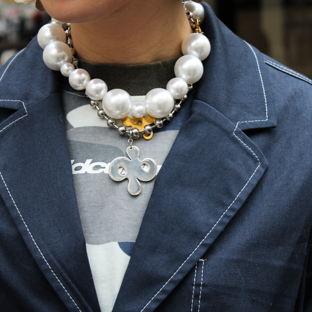 Big Pearl Necklace - Babs The Label