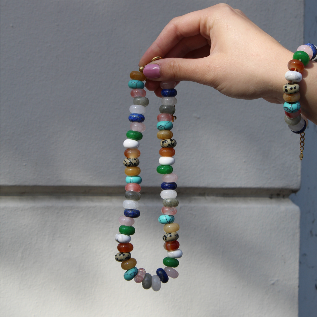 Natural Stone Necklace - Babs The Label