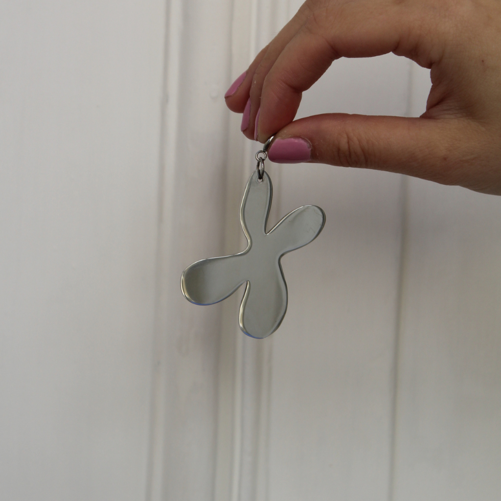 Sculpt Pendant Silver - Babs The Label