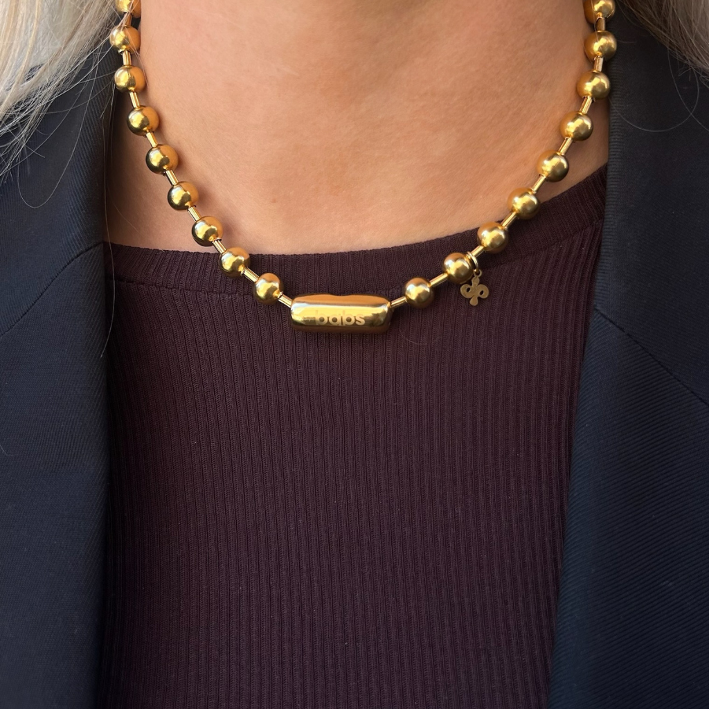 Golden Necklace - Babs The Label