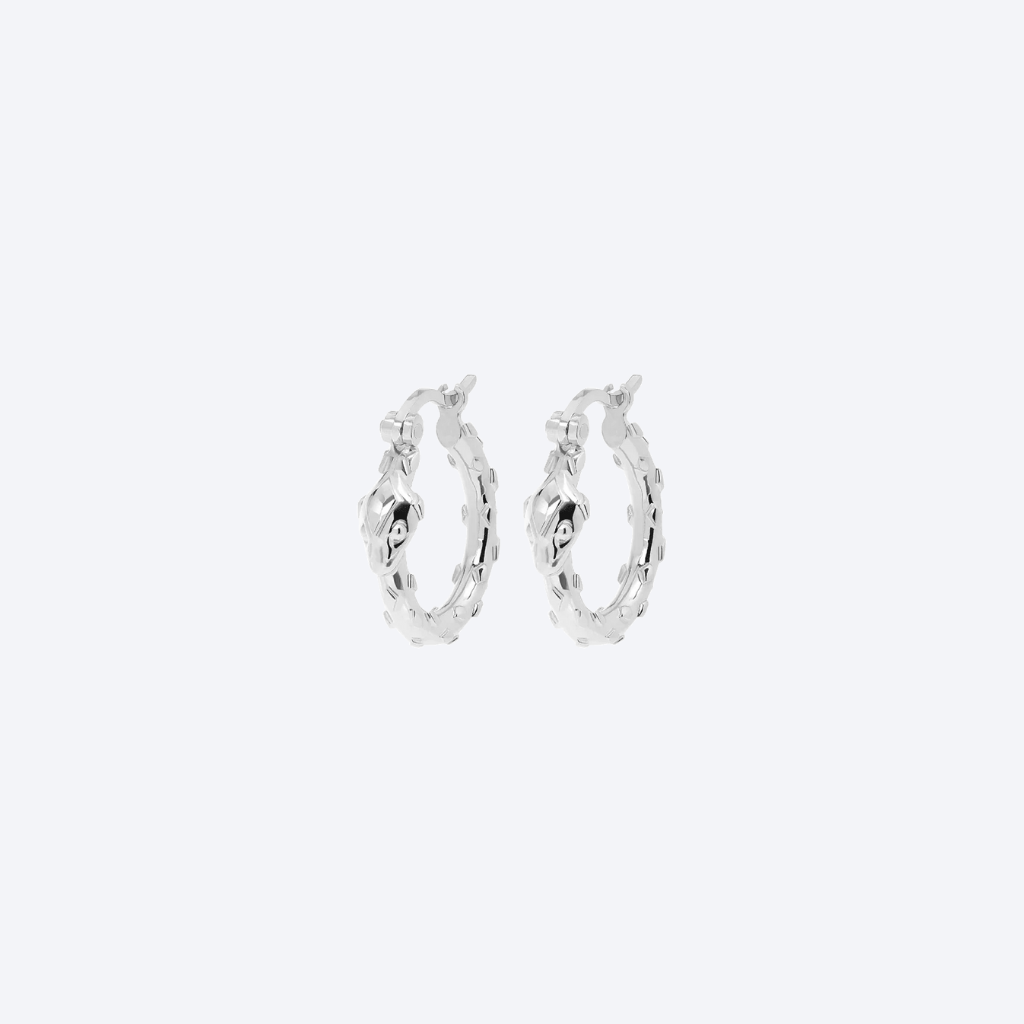 Serpent Hoop Earrings - Babs The Label
