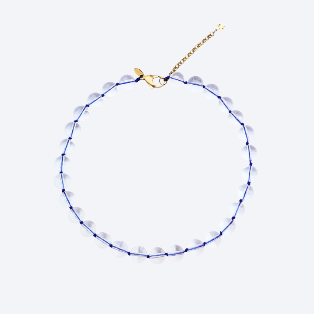 Bubblegum Necklace Blue - Babs The Label