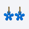 The Sunflower Earrings Blue - Babs The Label