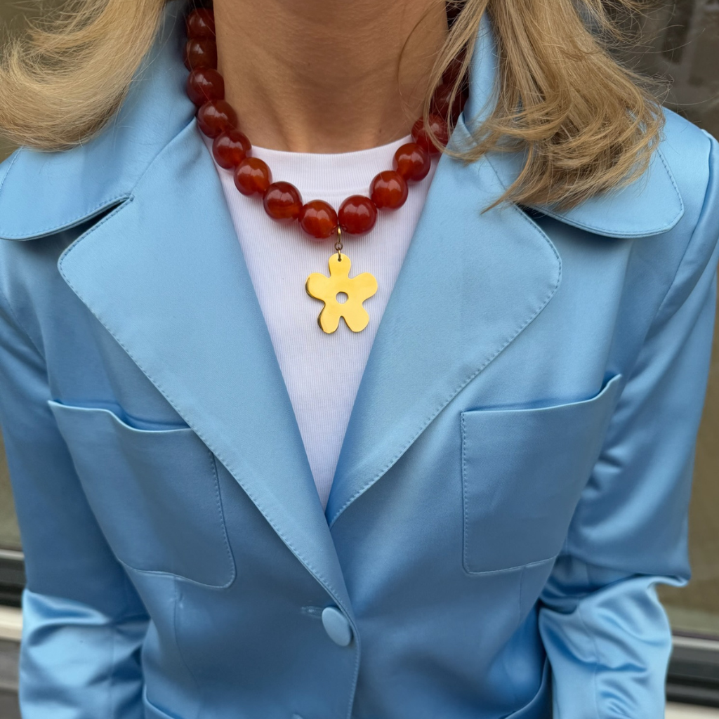 Sandy Pendant Gold - Babs The Label