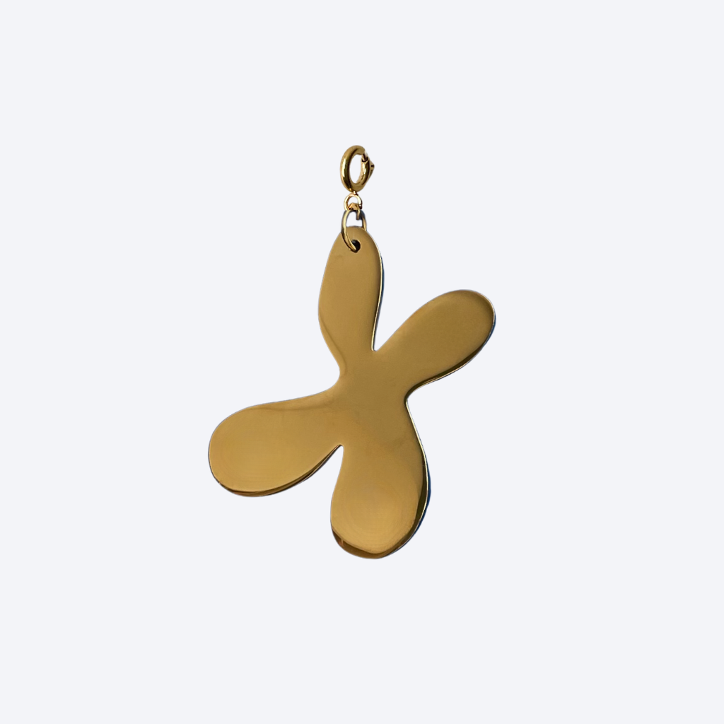 Sculpt Pendant Gold - Babs The Label