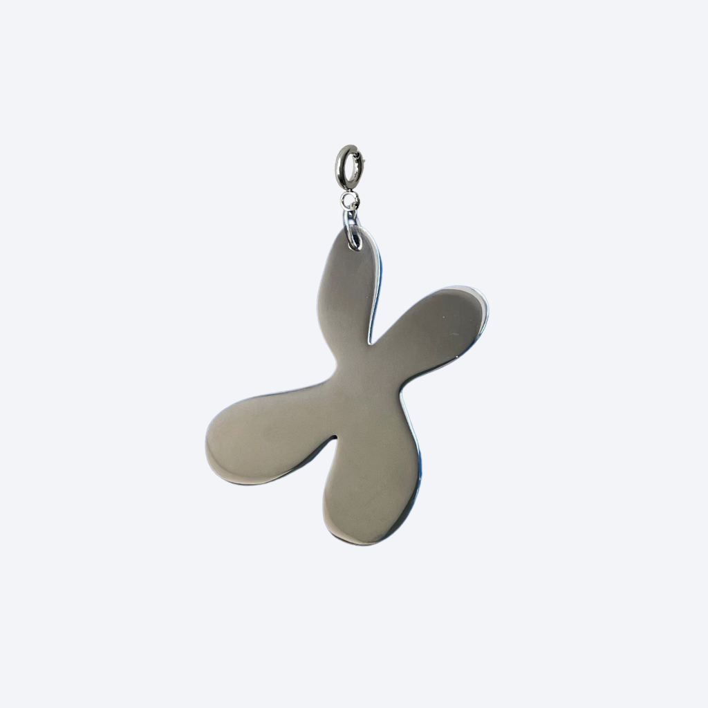Sculpt Pendant Silver - Babs The Label