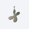 Sculpt Pendant Silver - Babs The Label