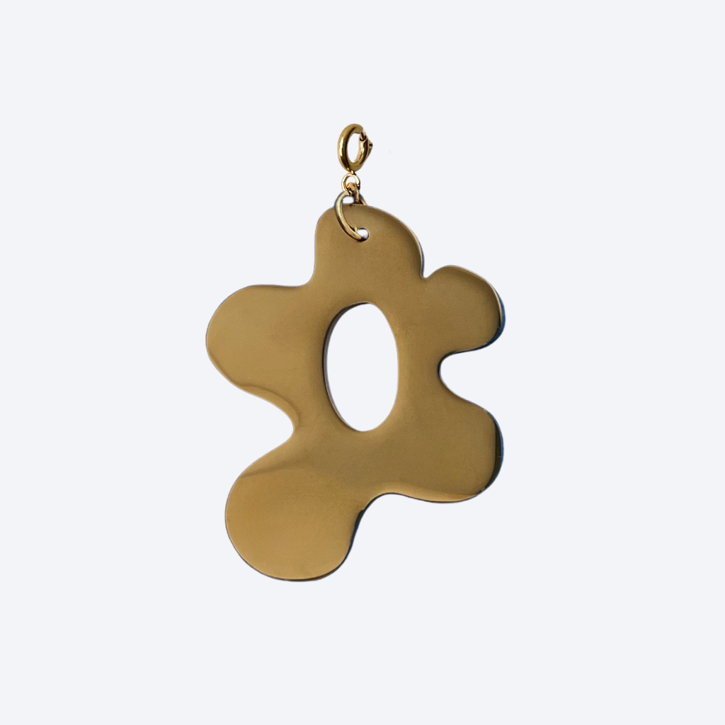 Wild Bloom Pendant Gold - Babs The Label