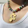 Wild Bloom Pendant Gold - Babs The Label