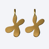 Sculpt Earrings Gold - Babs The Label