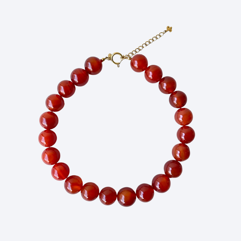 Burgundy Bliss Necklace - Babs The Label