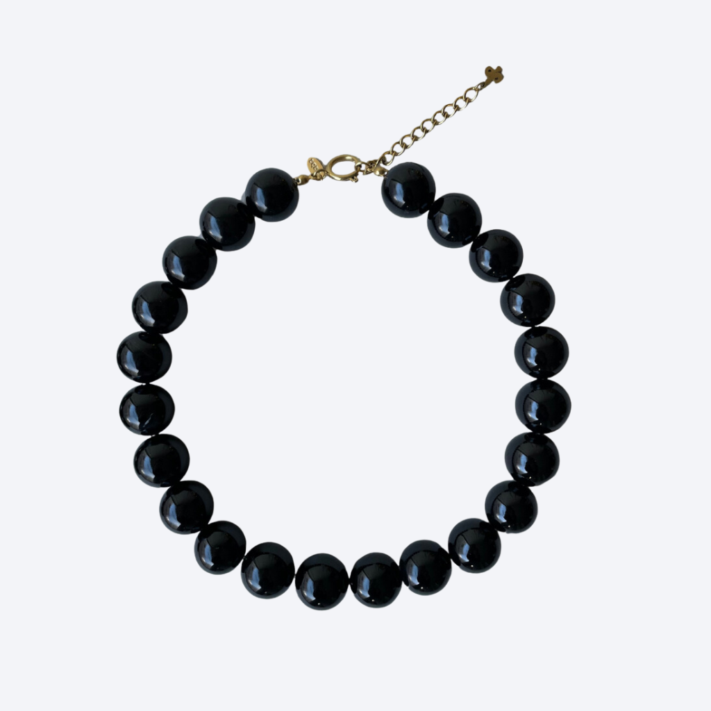 Midnight Black Necklace - Babs The Label