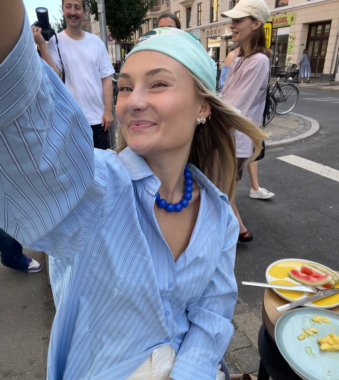 Royal Blue Necklace - Babs The Label