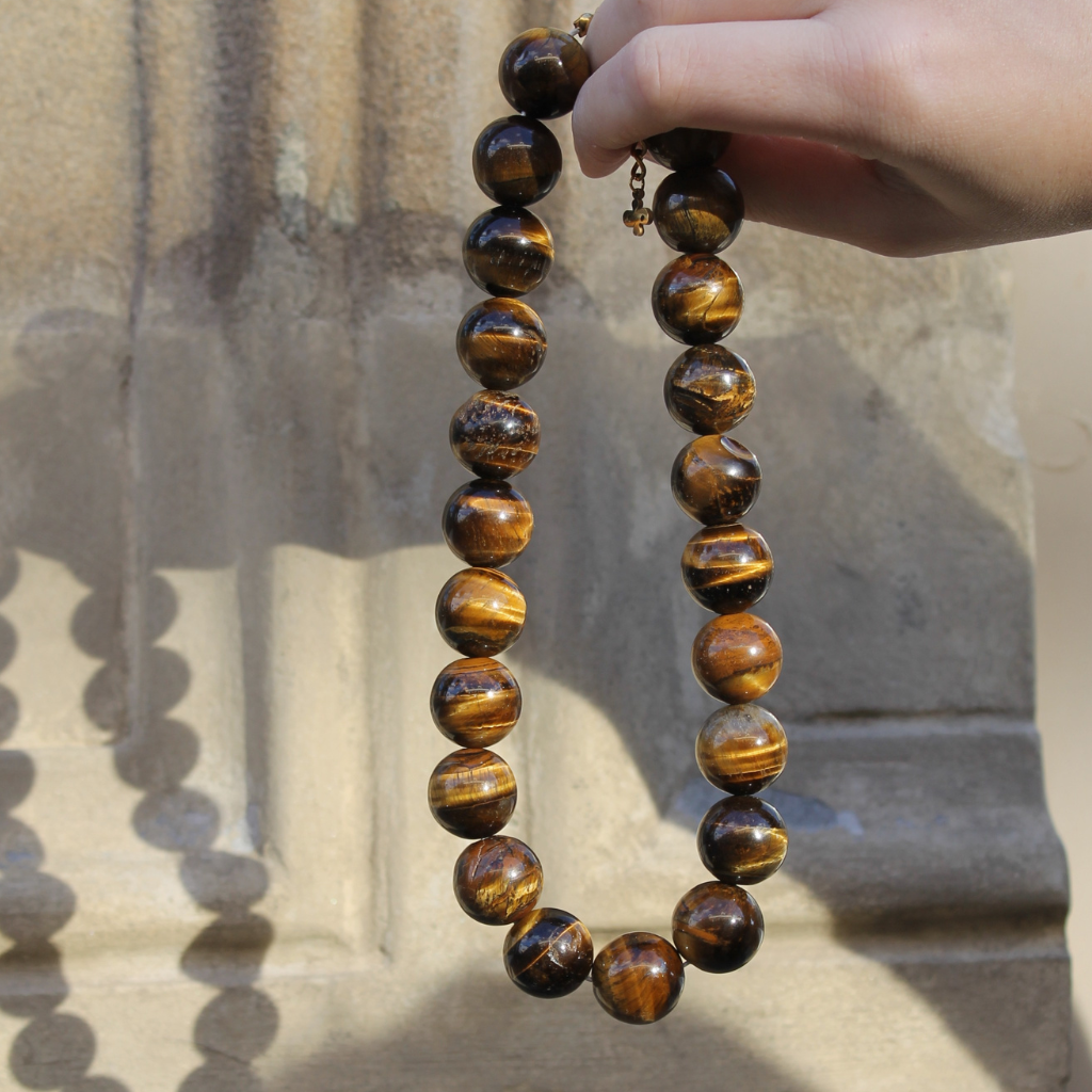 Tiger Eye Necklace - Babs The Label