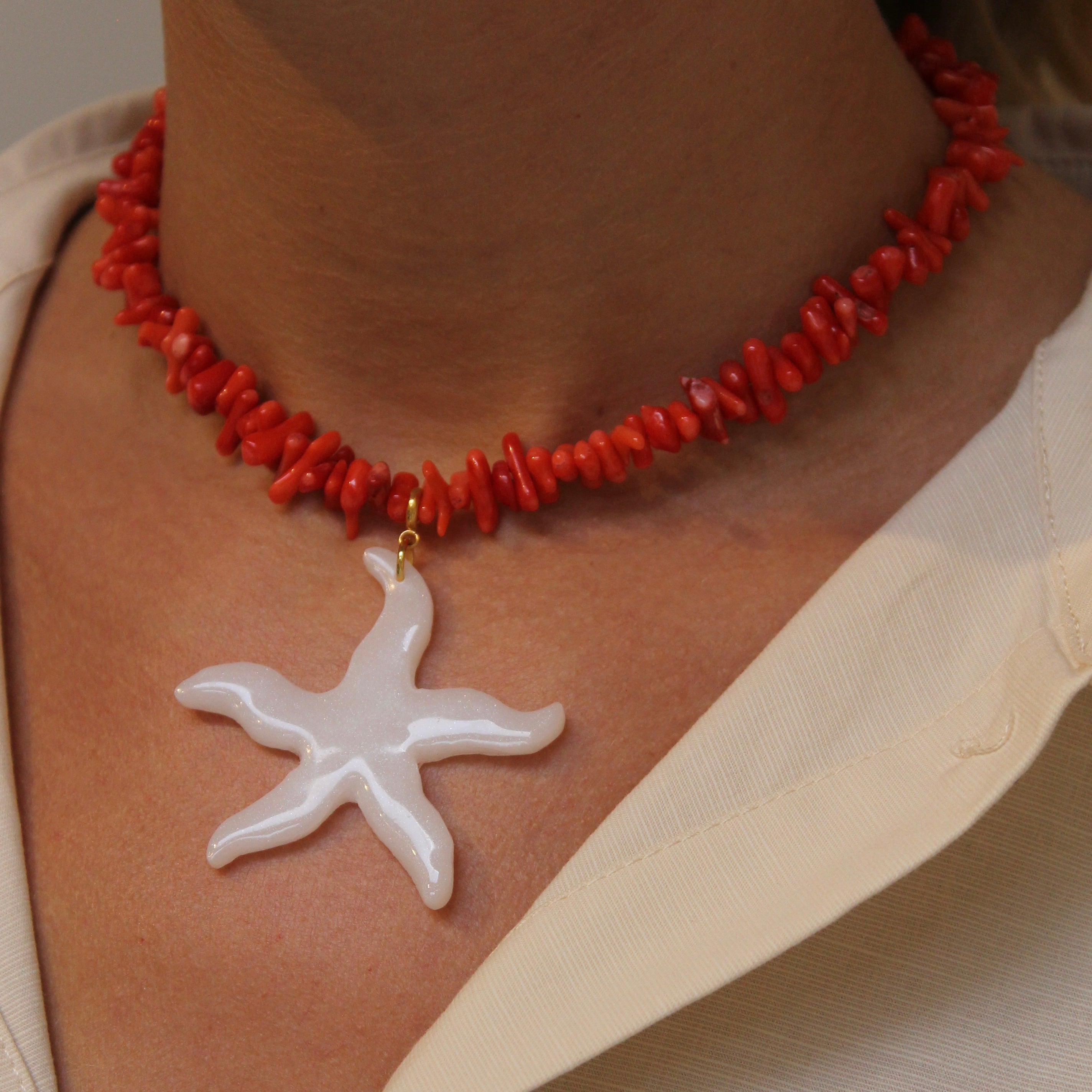 The Big Starfish Pendant - Babs The Label