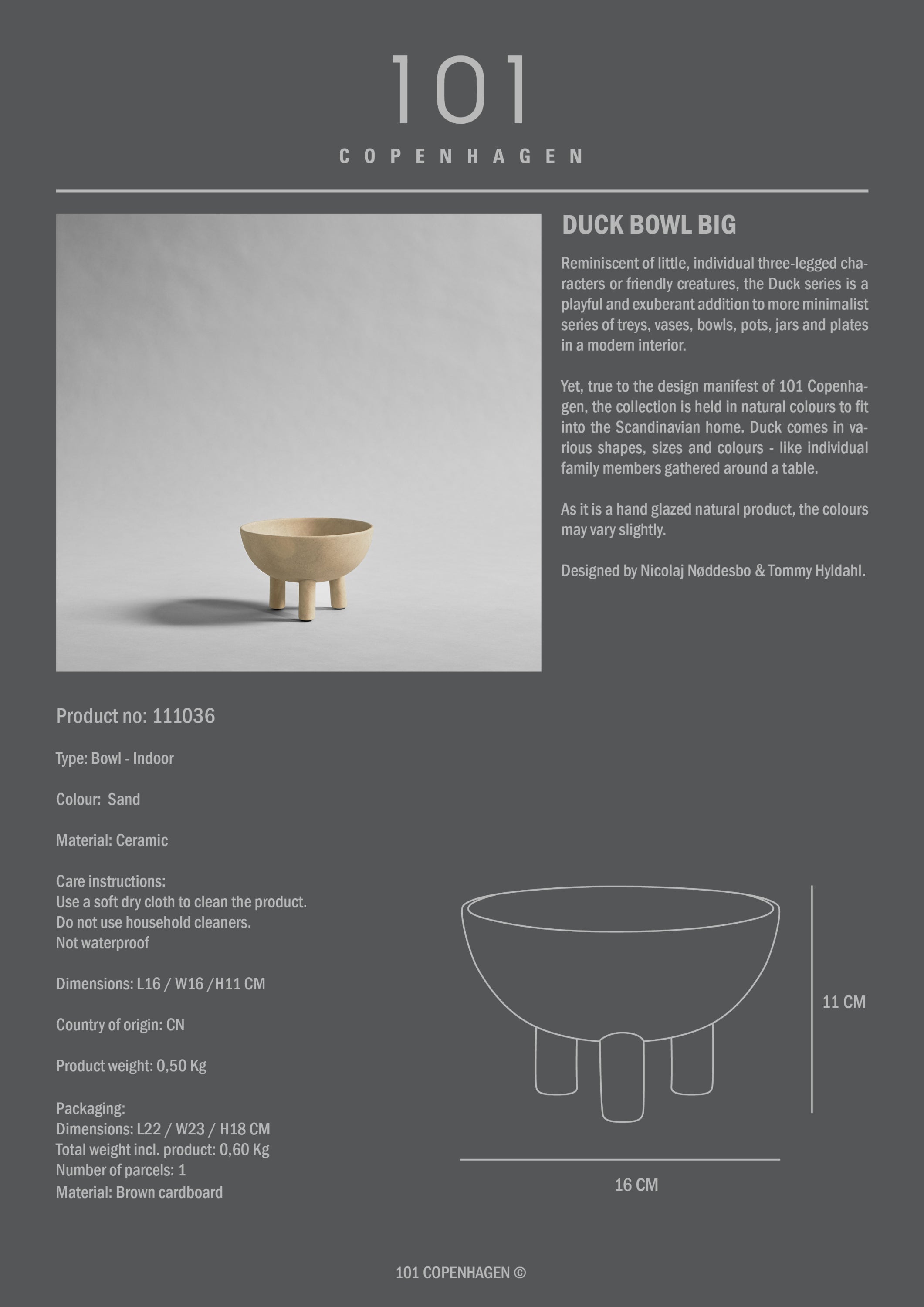 Duck Bowl Big - Babs The Label