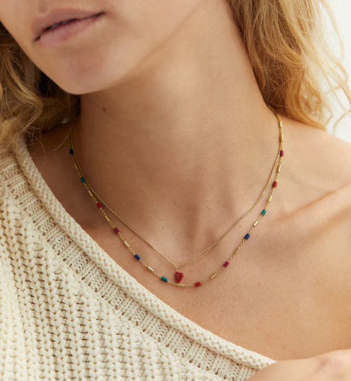 Open heart 2025 rhythm necklace