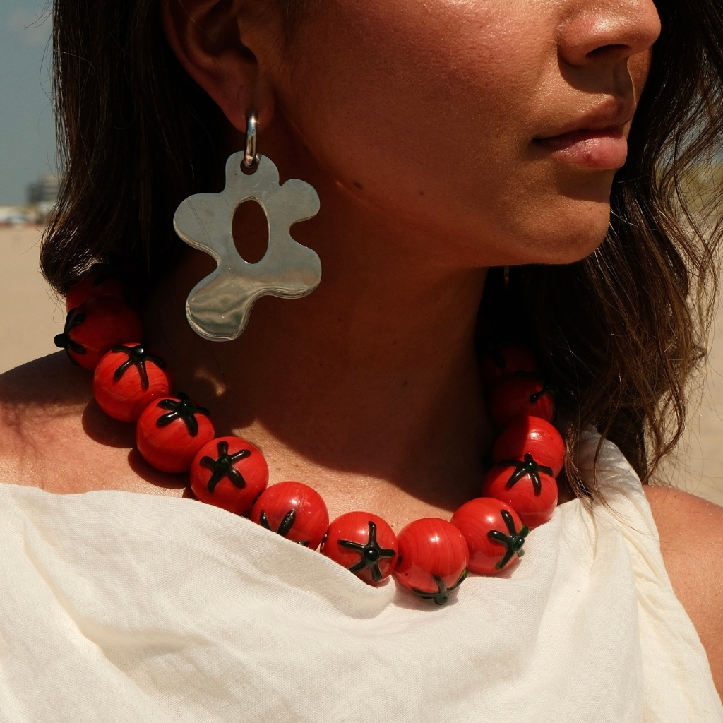 Wild Bloom Earrings Silver - Babs The Label