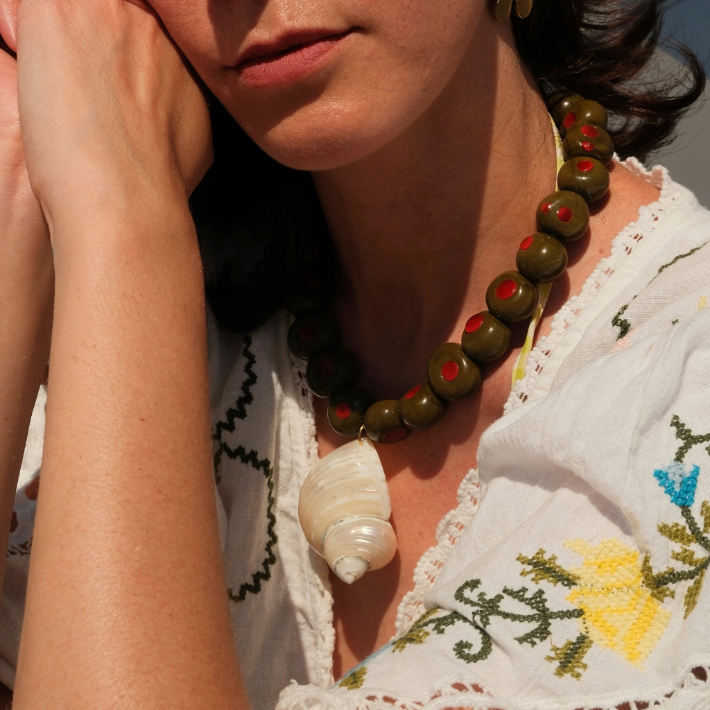 Olive Branch Necklace - Babs The Label