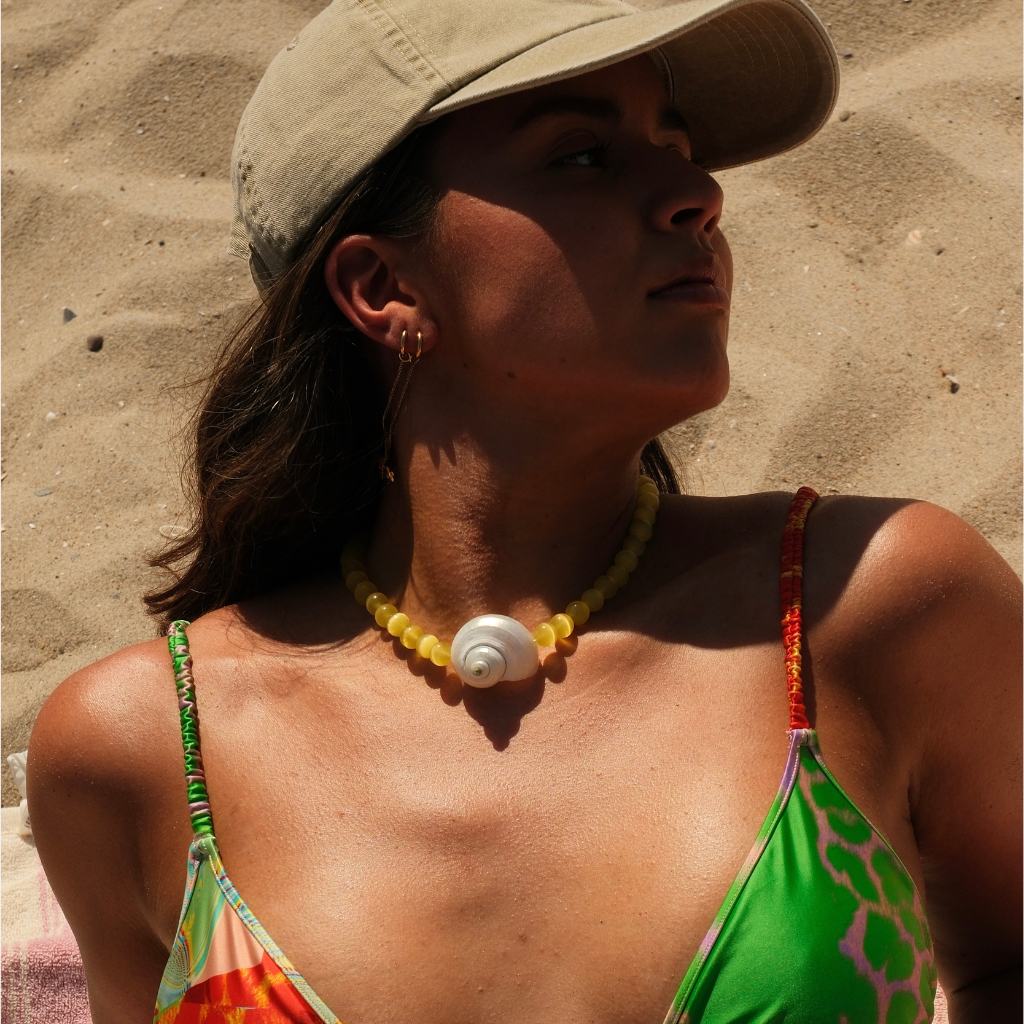 Yellow Muse Necklace - Babs The Label