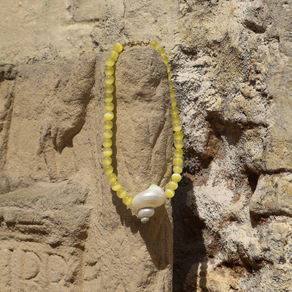 Yellow Muse Necklace - Babs The Label