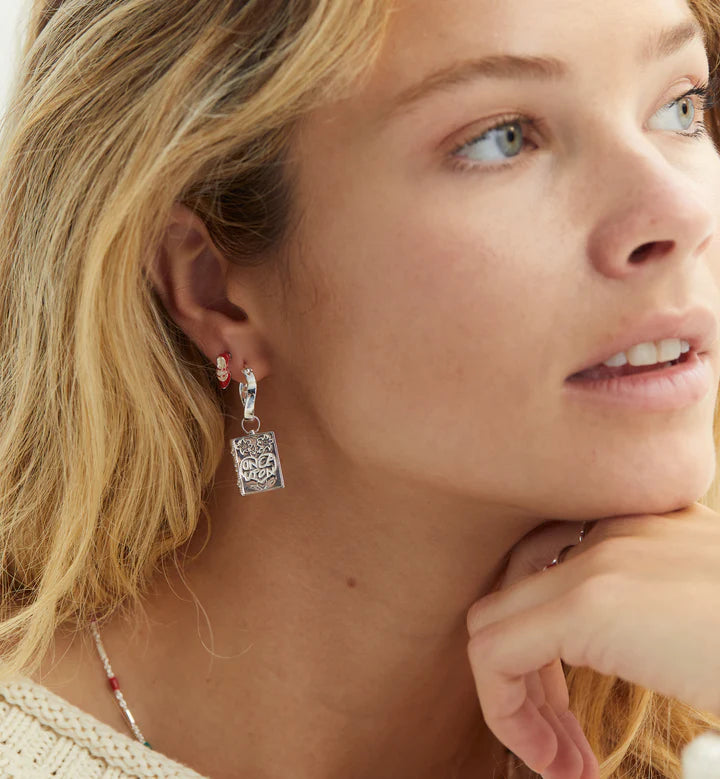 Ruby 2025 slipper earrings