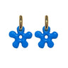 The Sunflower Earrings Blue